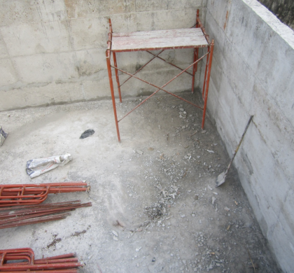 Công trình bể PCCC công ty Jace