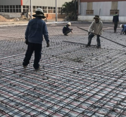 Hình ảnh Cty Thắng Hòa Phát thi công