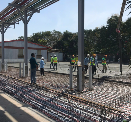 Dựng nhà kho nhà xưởng